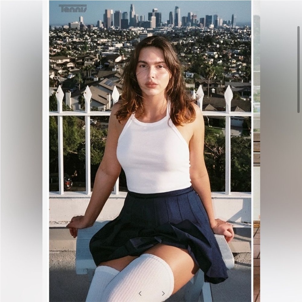 American Apparel Pleated Skirt